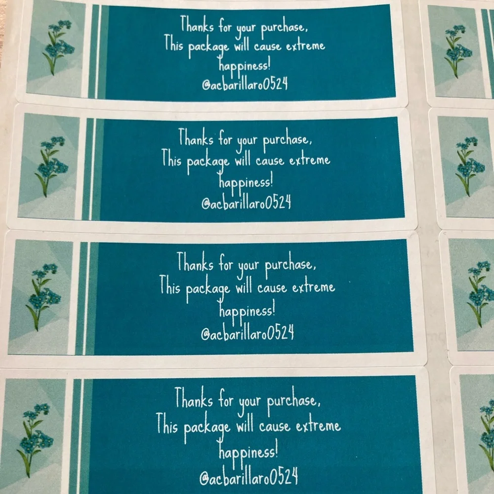 PERSONALIZED LABELS FOR SELLERS
